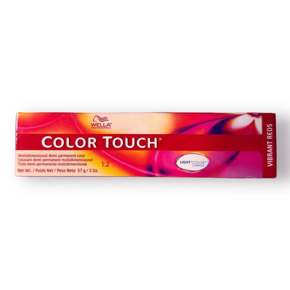 Wella Color Touch Multi-Dimensional Demi-Permanent Hair Color 2oz Choose Color‎